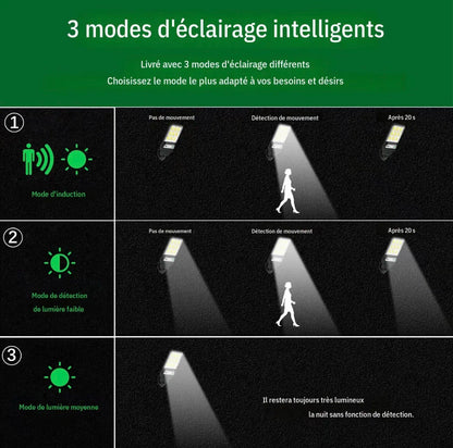 Lumière solaire intelligente