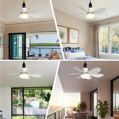 Ventilateur avec lumière à brancher